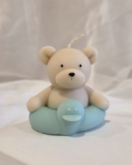 The Floatie Bear Candle