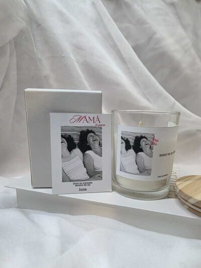 Vela personalizada con foto